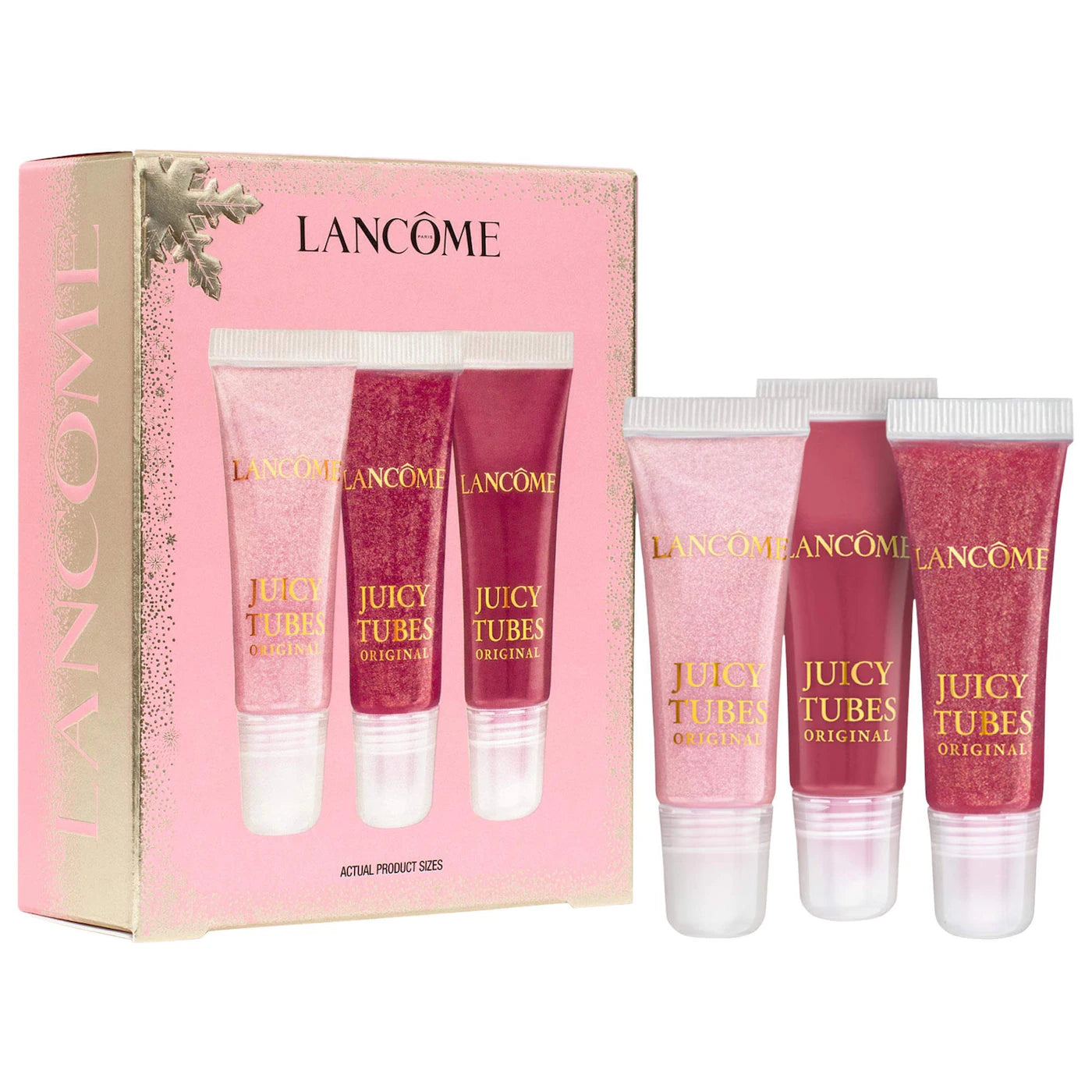 Sobre pedido: Lancôme Mini Juicy Tubes Lip Gloss Trio Gift Set
